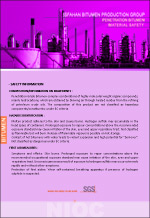 Bitumen Material Safety Bitumen Material Safety